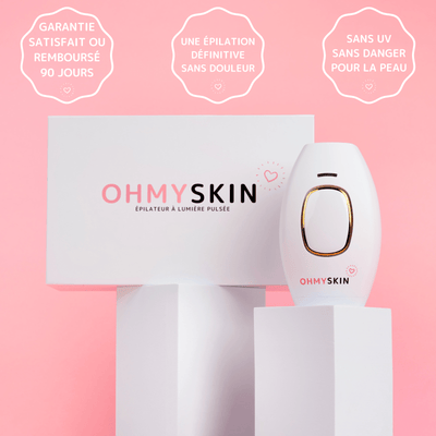 Ohmyskin épilateur à lumière pulsée