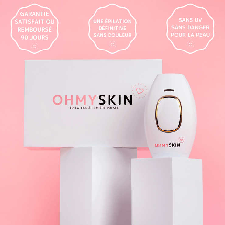 Ohmyskin épilateur à lumière pulsée